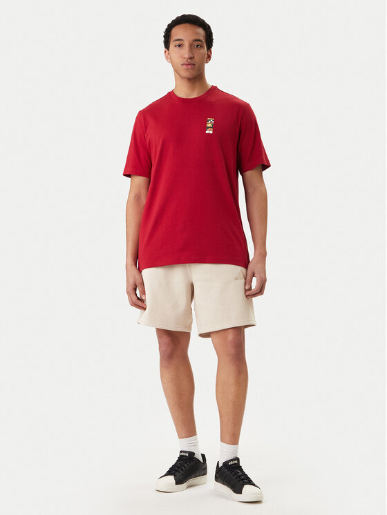 adidas adidas T-shirt Memories Of Sport Poster Graphic KB2508 Rosso Regular Fit