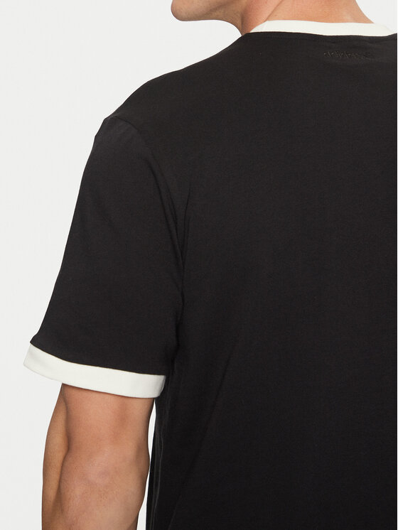 adidas adidas Футболка Simple JC8372 Чорний Regular Fit