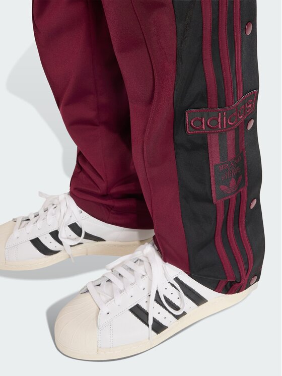 adidas adidas Spodnie dresowe Adibreak Track Tracksuit Bottoms KT0029 Bordowy Regular Fit
