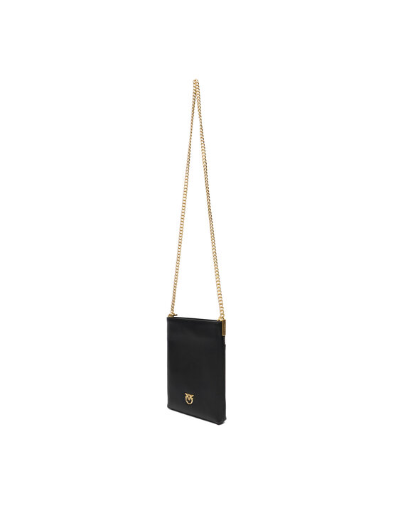 PINKO PINKO Kabelka Flat Satchel AI 25-26 PCPL 105352 A0QO Čierna