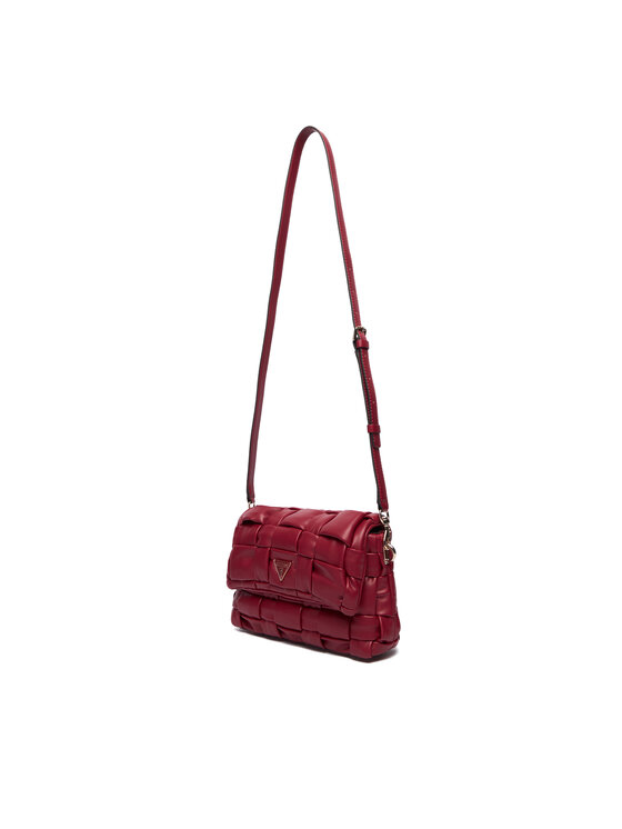 Guess Guess Дамска чанта Marion HWWG80 72190 Червен