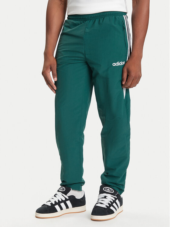 adidas Spodnie dresowe JX3055 Zielony Regular Fit