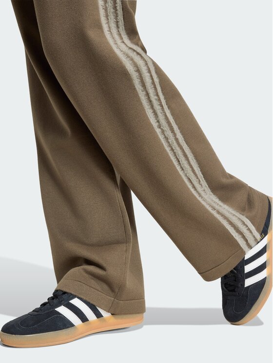 adidas adidas Sportinės kelnės Firebird KS7362 Ruda Regular Fit
