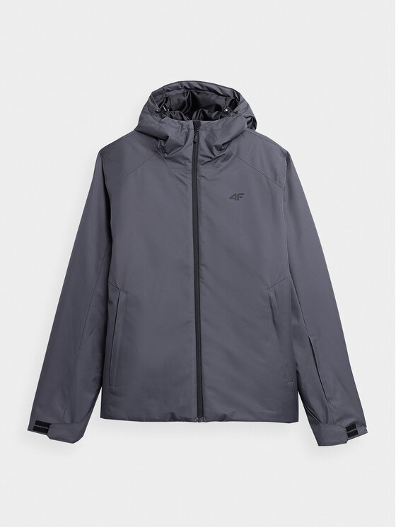 4F 4F Skijacke 4FAW23TTJAM305 Grau Regular Fit