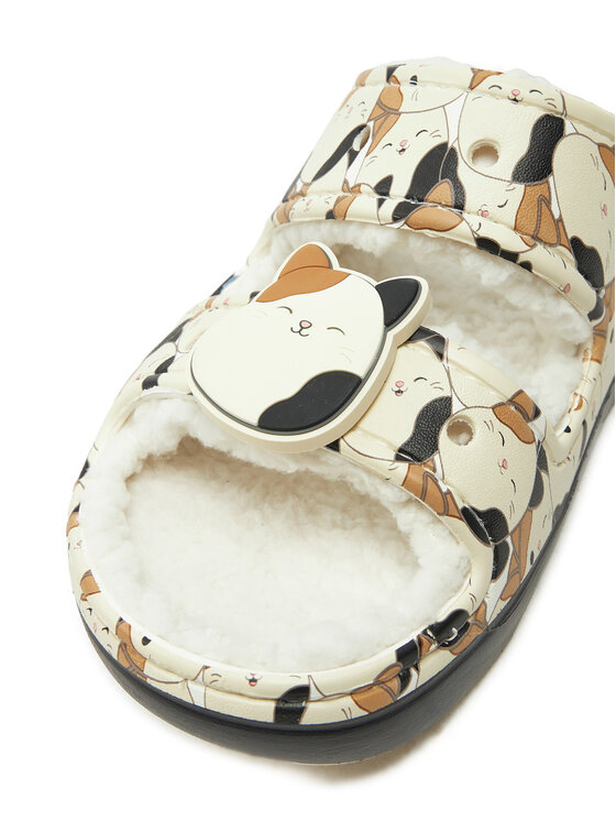 Crocs Crocs Klapki Squishmallows Cam Cozzy Sandal 210217 Beżowy