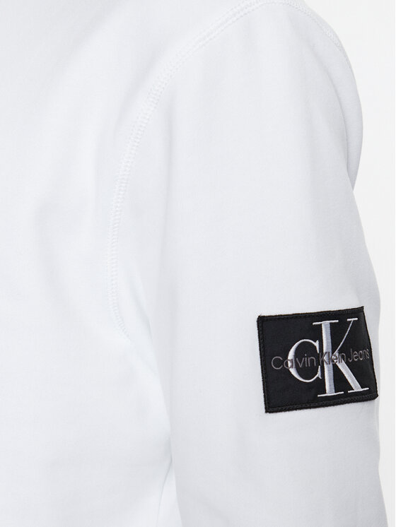 Calvin Klein Jeans Calvin Klein Jeans Bluza J30J323426 Biały Regular Fit