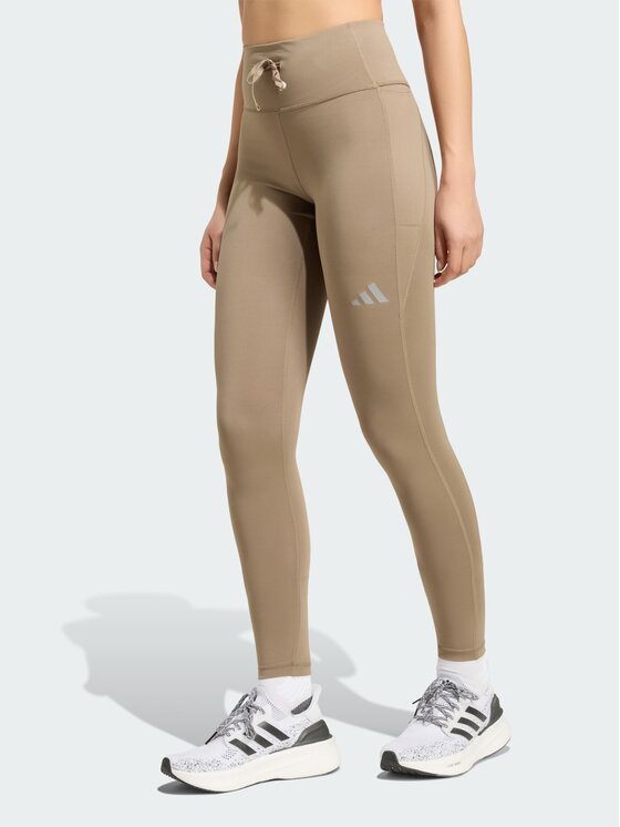 adidas adidas Legginsy 158790 Beżowy Fitted Fit