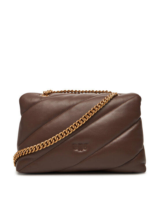 PINKO PINKO Ročna torba Love Puff Classic Cl Al 25-26 PLTT 100038 A0F2 Rjava