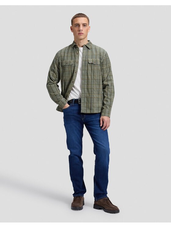 Lee Lee Koszula RIDER INSPIRED SHIRT Kolorowy Relaxed Fit