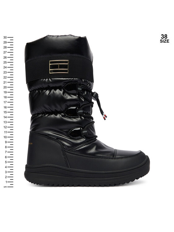 Tommy Hilfiger Tommy Hilfiger Snehule T3A6-34053-1474999 Čierna