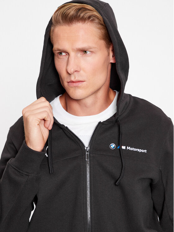 Puma Puma Bluza Bmw Mms Hdd 621221 Czarny Regular Fit