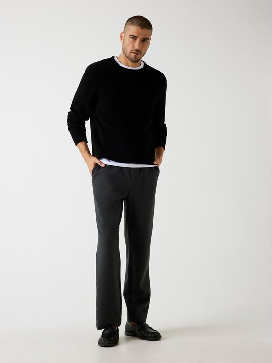 Guess Guess Džemperis 179004 Melns Classic Fit
