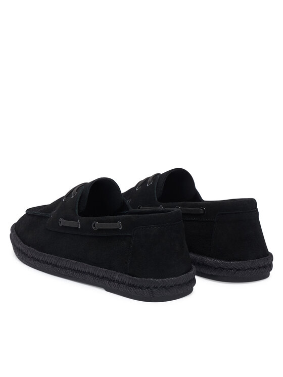 Calvin Klein Calvin Klein Espadrilles Espadrille Hybrid Boat Su HM0HM02174 Schwarz