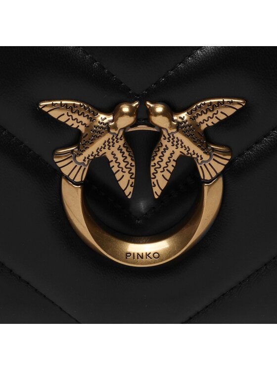 PINKO Pinko Дамска чанта Love Click Baguette Mini AI 23-24 PLTT 100068 A136 Черен
