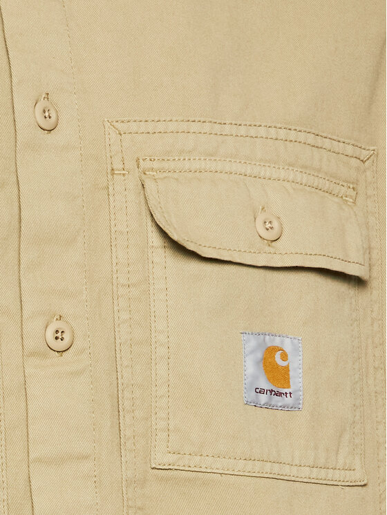 Carhartt WIP Carhartt WIP Marškiniai Unisex Charter I030765 Smėlio Regular Fit