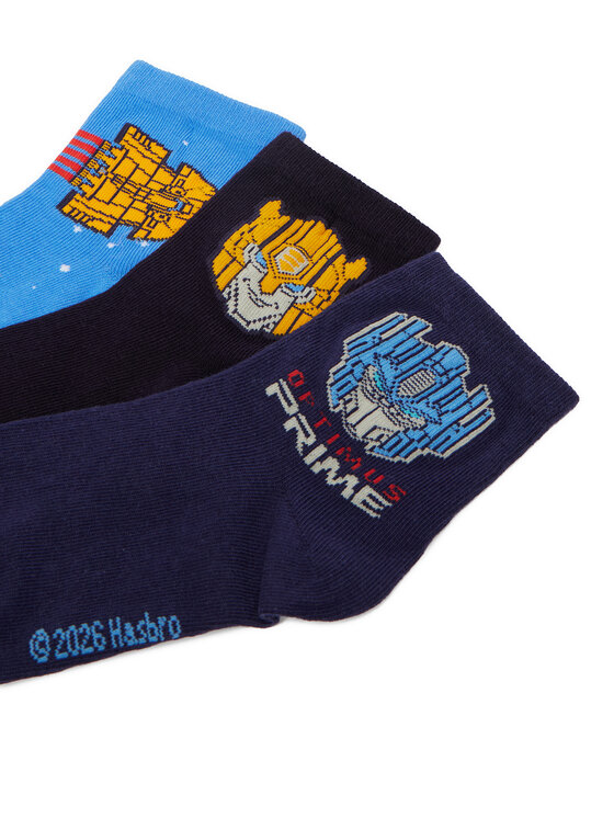 TRANSFORMERS TRANSFORMERS Dlouhé ponožky CEO-ACCCS-SS26-234TF(3-PACK) Barevná