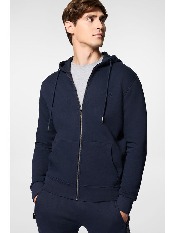 Próchnik Próchnik Bluza PM15 BL073224000017 Granatowy Regular Fit