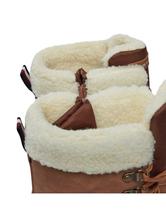 Tommy Hilfiger Tommy Hilfiger Gležnjače T3B5-33161-0814582 S Smeđa