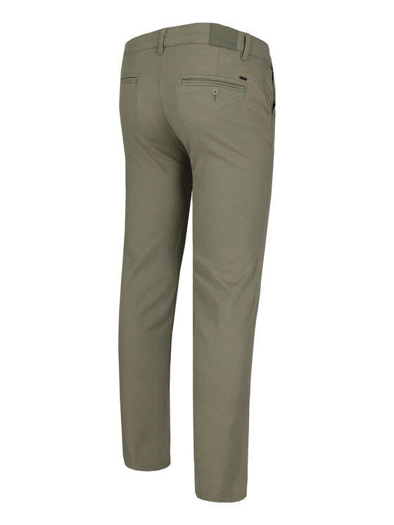 Volcano Volcano Chinosy R-PARKS Zielony Regular Fit