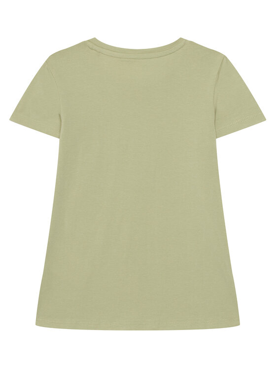 Guess Guess T-Shirt J6GI28 K6YW4 Světle zelená Regular Fit