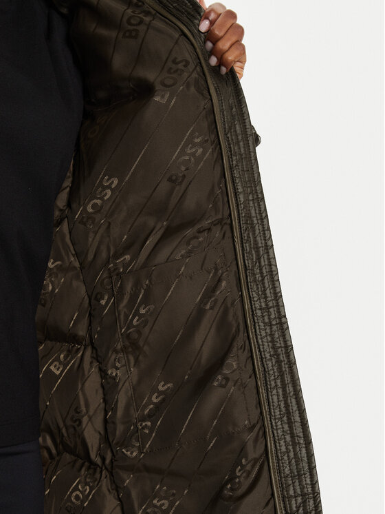 BOSS BOSS Ziemas jaka Pamaxi3 50524624 Zaļš Regular Fit