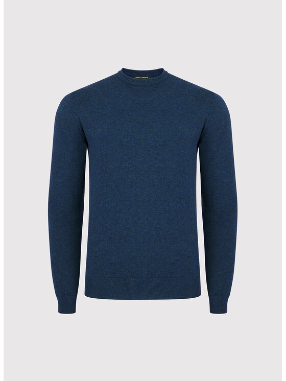 Pako Lorente Pako Lorente Sweter P25WN-2X-033 Granatowy Classic Fit