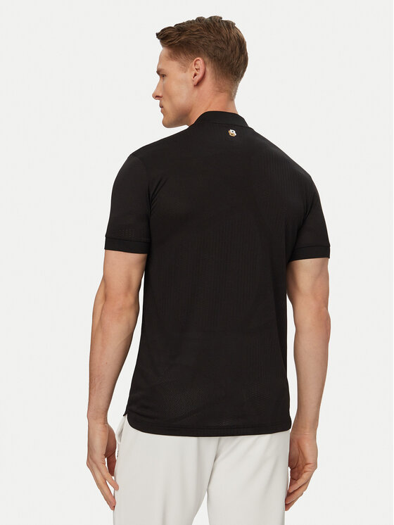 BOSS BOSS Polo särk Serve 3 50559206 Must Slim Fit
