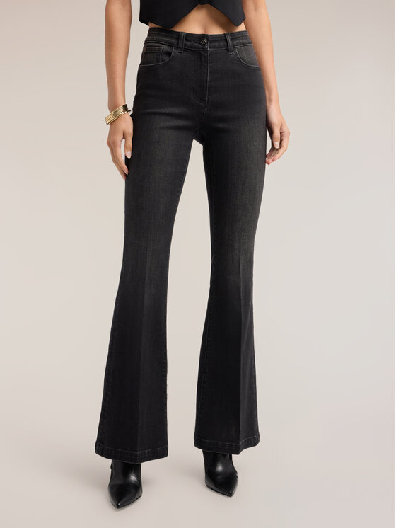 Motivi Motivi Jeans P406Q004761N033 Nero Flare Fit
