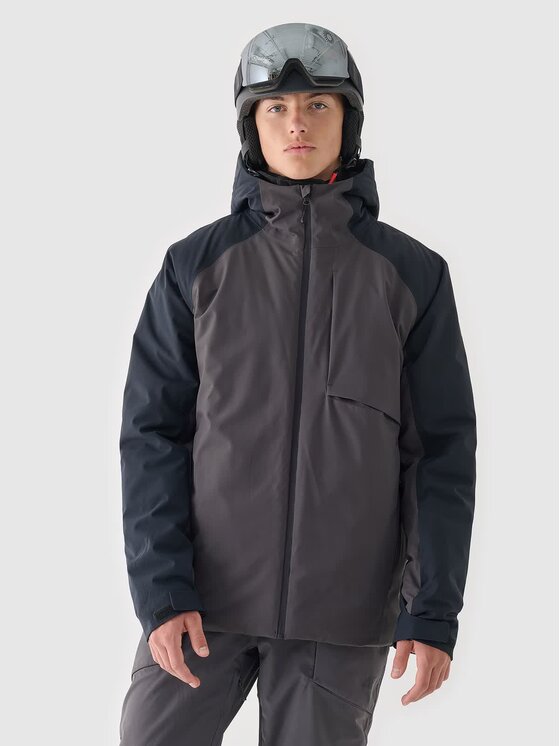 4F 4F Giacca da sci 4FWAW24TTJAM577-22S Nero Regular Fit