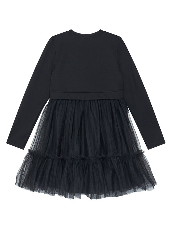 Guess Guess Rochie de zi J5YK03 KAUH0 Negru Regular Fit