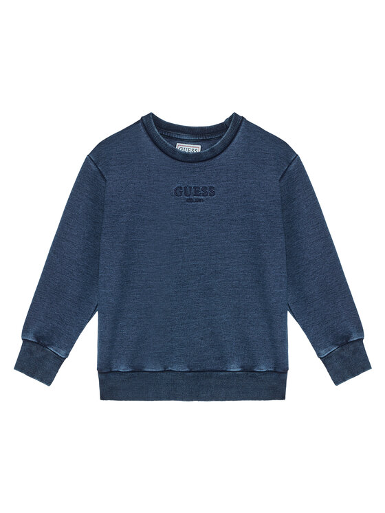 Guess Guess Pulóver L5YQ06 KCYC0 Sötétkék Relaxed Fit