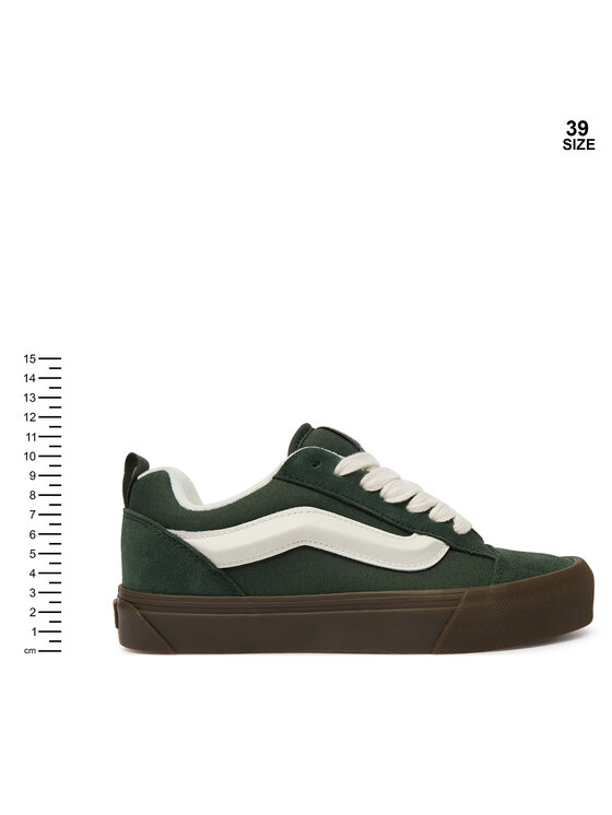 Vans Vans Tenisówki Knu Skool VN000D2TTD81 Zielony ciemny