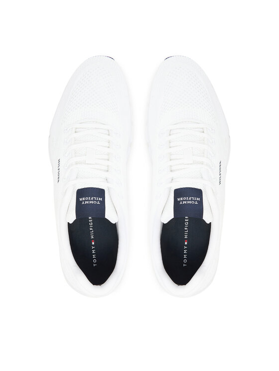 Tommy Hilfiger Tommy Hilfiger Сникърси Modern Comfort Run Knit FM0FM05524 Бял