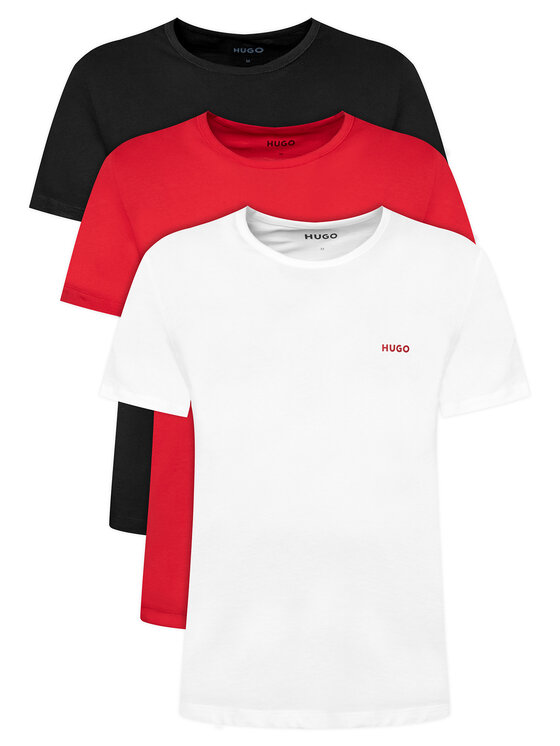 HUGO HUGO 3 db póló 50532811 Színes Regular Fit