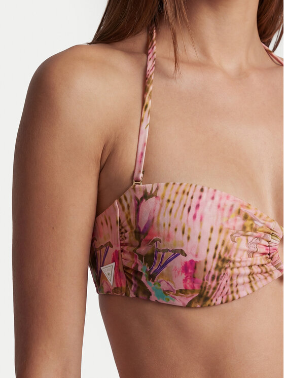 Guess Guess Vrchní část bikin E6GJ38 MC04R Růžová
