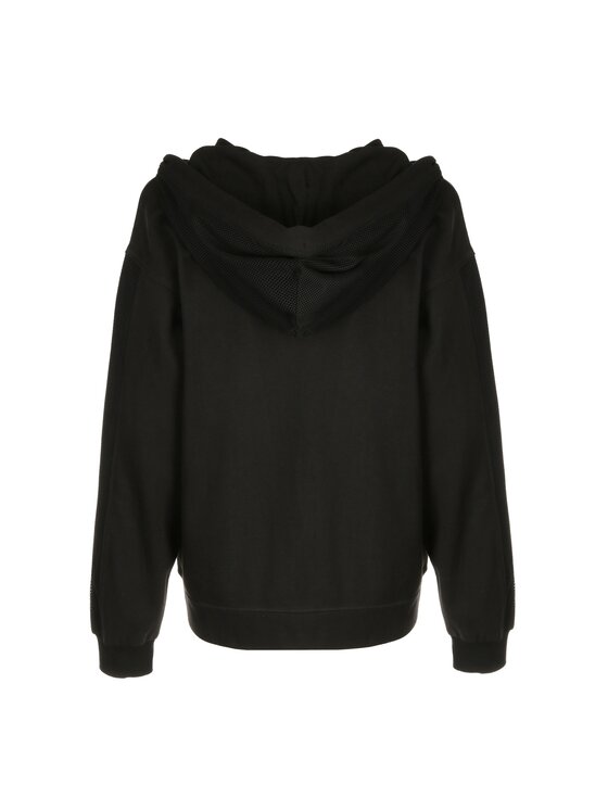 Diadora Diadora Bluza L. HOODIE FZ FLOSS Czarny Basic Fit