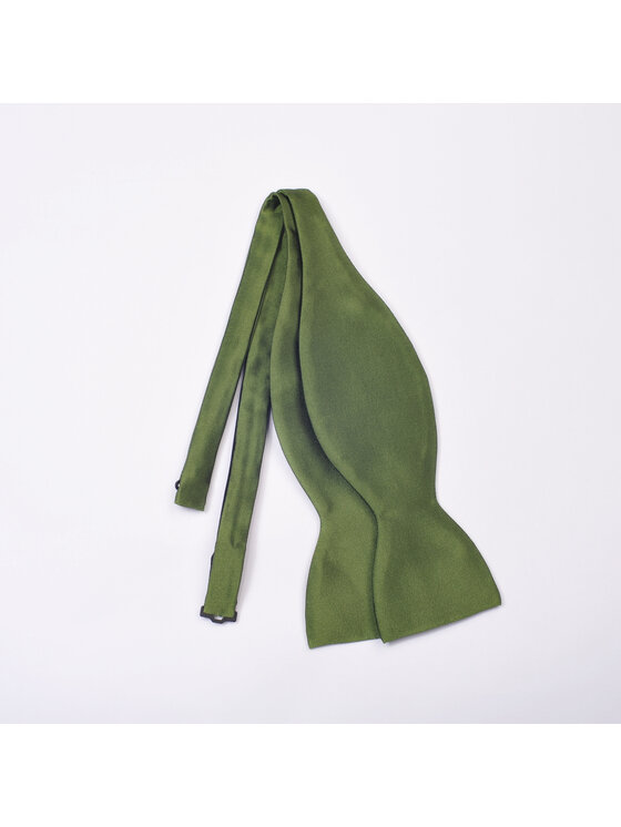 ELSNER ELSNER Παπιγιόν BUTTERFLY Z JEDWABNEGO ŻAKARDU A1202 Πράσινο