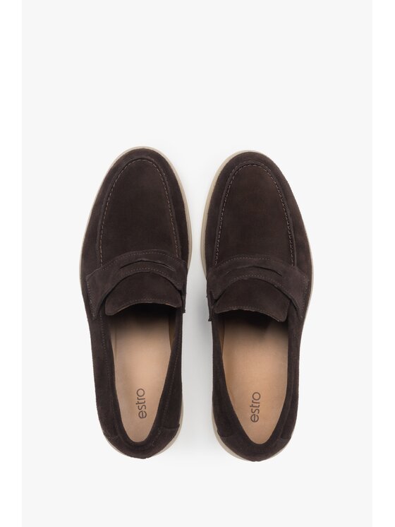 Estro Estro Μοκασίνια ER00118886 Καφέ