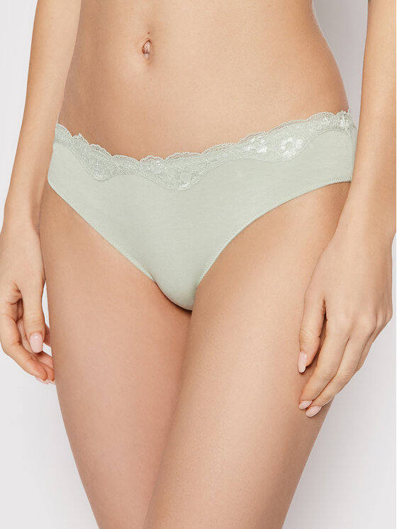 Triumph Triumph Klasične spodnje hlačke Touch Of Modal Tai 10182553 Zelena