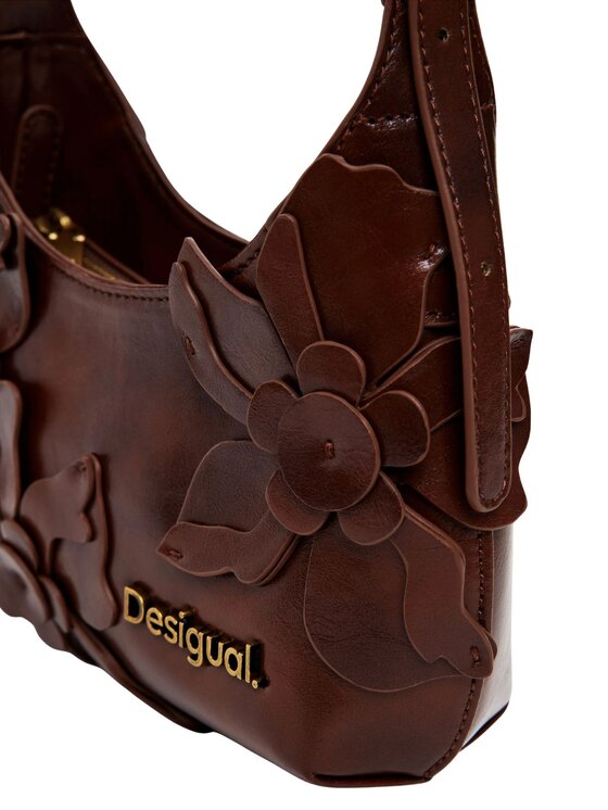 Desigual Desigual Borsa BAG_REPRISE CHOCO VALENTINE HAITI Marrone
