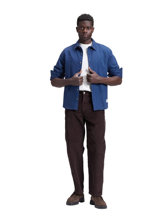 Lee Lee Koszula 112386442 Niebieski Relaxed Fit