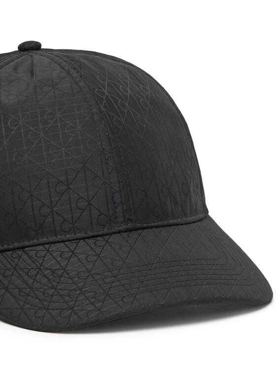 Calvin Klein Calvin Klein Czapka z daszkiem Emblem Ripstop LV04D5067G Czarny
