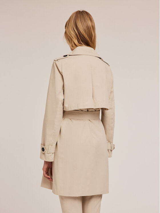 Motivi Motivi Cappotto 0058Q000567N002 Bianco Regular Fit