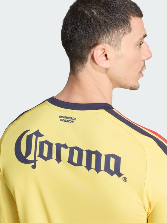 adidas adidas Koszulka techniczna 171197 Żółty Slim Fit