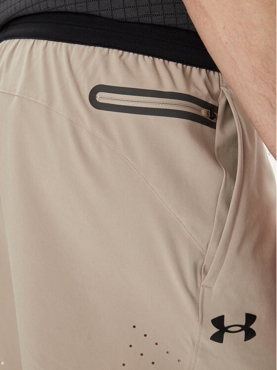 Under Armour Under Armour Sportovní kraťasy Ua Peak Woven Shorts 1376782-203 Šedá Fitted Fit