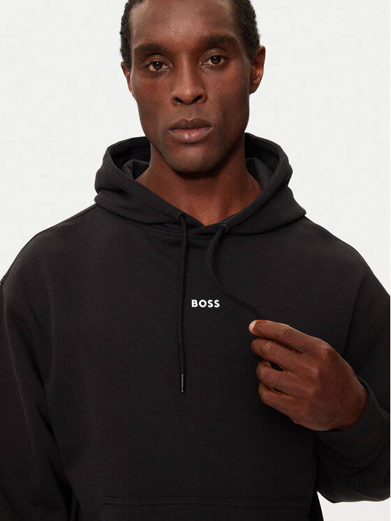 BOSS Boss Bluza WeSmallhood 50514530 Czarny Regular Fit
