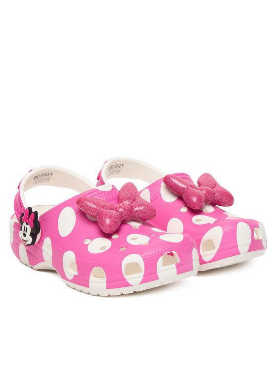Crocs Crocs Şlapi Kids Minnie Mouse Classic Clog 212294 Roz