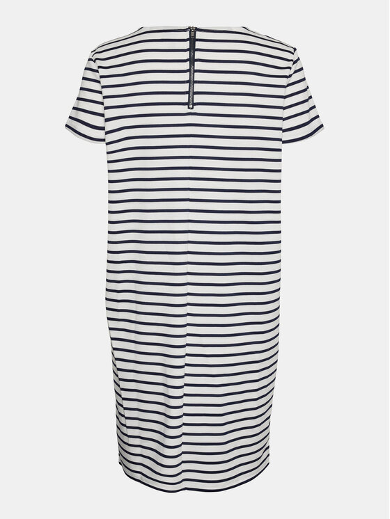 Vero Moda Vero Moda Sukienka codzienna Abby 10304718 Biały Regular Fit