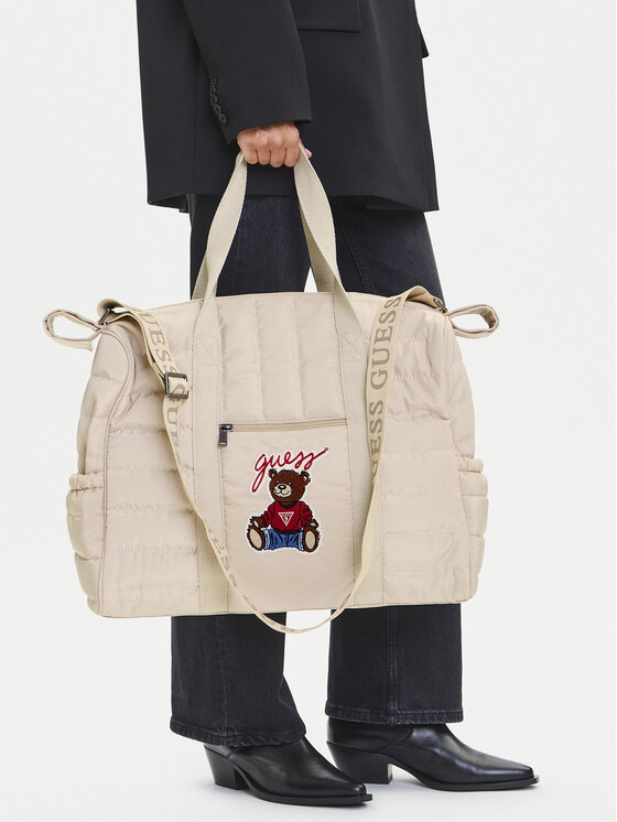 Guess Guess Дамска чанта H5YW01 WFTO0 Бежов