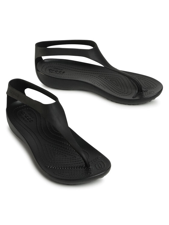 Crocs Crocs Σανδάλια Serena Flip W 205468 Μαύρο